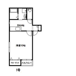 ドリームハイツの物件間取画像